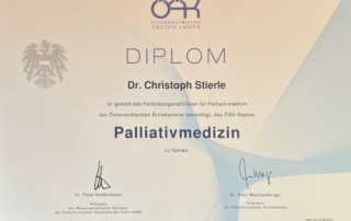 Zertifikat Frauenarzt Salzburg Palliativmedizin