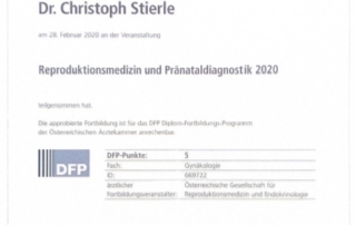 Zertifikat Frauenarzt Salzburg Reproduktionsmedizin